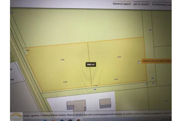 Komorniki, Tarczyn, Działka na sprzedaż